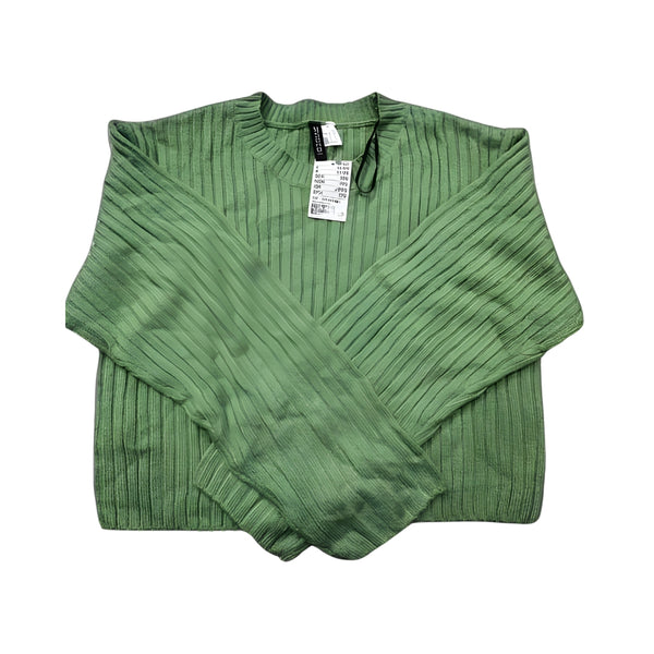 Crop Top Sweater - Cream