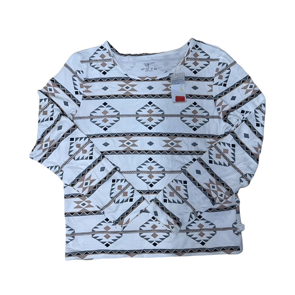 Ladies T-Shirt LS - Cream