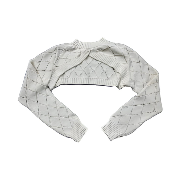 Crop Top Sweater - Cream